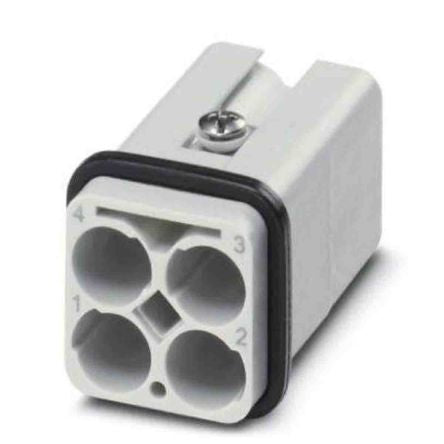 Phoenix Contact Heavy Duty Power Connector Module, 40A, HC Series Male, 4 Contacts
