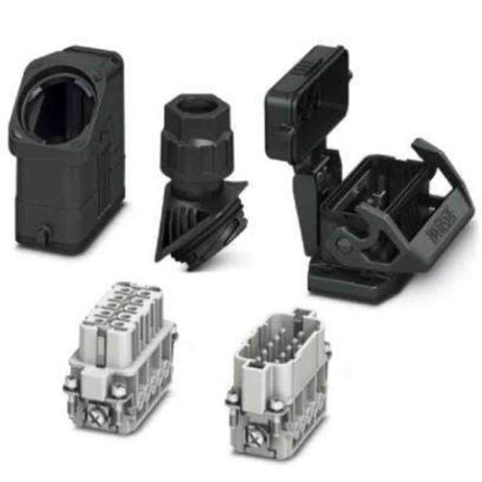 Phoenix Contact, HC-EVO, Heavy Duty Power Connector, 10 Way, 20A