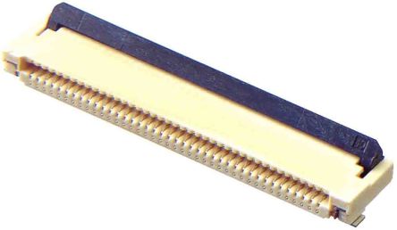 Omron, XF2M 0.5 mm Pitch 6 Way Right Angle Female FPC Connector, Top & Bottom Contact