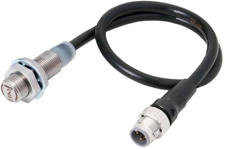 Omron E2EW-X2C112-M1TJ 0.3M Threaded Barrel Inductive Proximity Sensor, M12 x 1 NPN E2EW 30V 2 mm 30 V dc 200mA