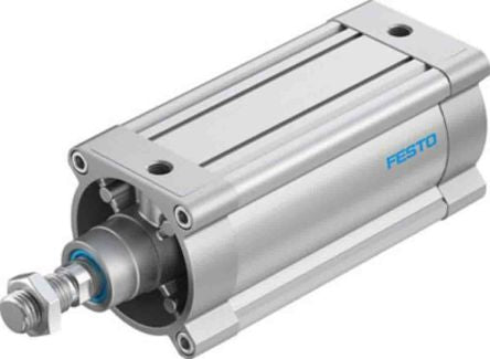 Festo Pneumatic Piston Rod Cylinder - 1804667 125 mm Bore, 160 mm DSBC-125-160-PPSA-N3 Series, Double Acting Acting