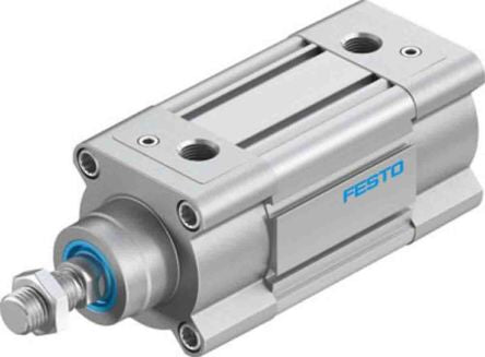 Festo Pneumatic Piston Rod Cylinder - 3657862 63 mm Bore, 40 mm DSBC Series, Double Acting Acting