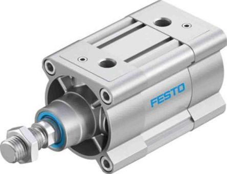 Festo Pneumatic Piston Rod Cylinder - 2126594 80 mm Bore, 20 mm DSBC Series, Double Acting Acting