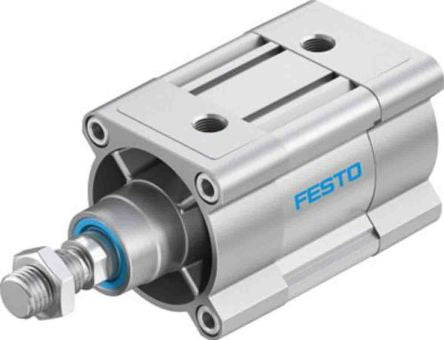 Festo Pneumatic Piston Rod Cylinder - 2126636 80 mm Bore, 20 mm DSBC Series, Double Acting Acting