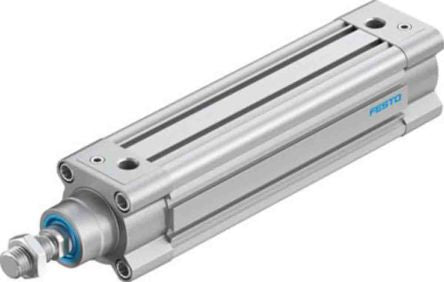 Festo Pneumatic Piston Rod Cylinder - 3659478 50 mm Bore, 160 mm DSBC Series, Double Acting Acting