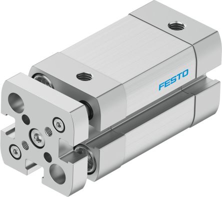 Festo Pneumatic Compact Cylinder - 554207 12 mm Bore, 5 mm ADNGF-12-15-P-A Series, Double Acting Acting