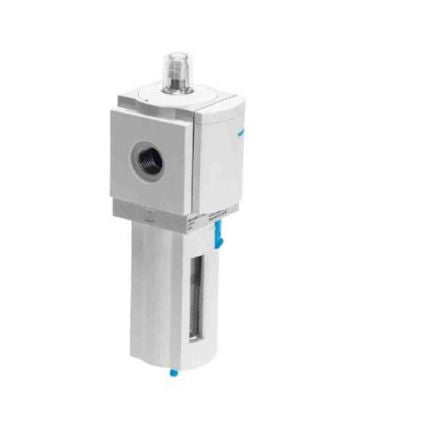 Festo MS series 0.01 μm 1/4 in G 12 bar Pneumatic Filter 360 L/min max with Automatic drain