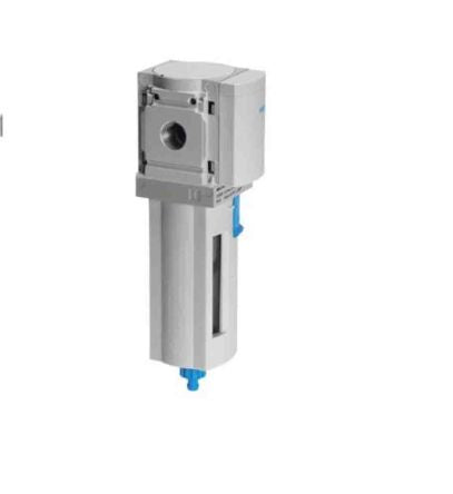 Festo MS series 1/2 in G 20 bar Pneumatic Filter 900 L/min max with Manual drain
