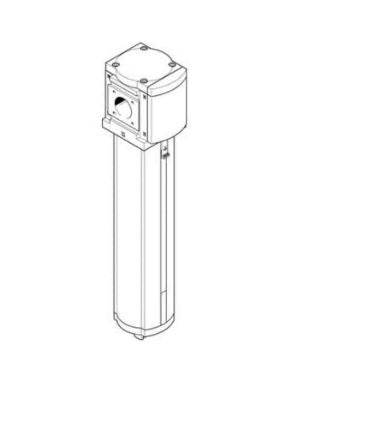 Festo MS series 1 in 20 bar Pneumatic Filter 6500 L/min max