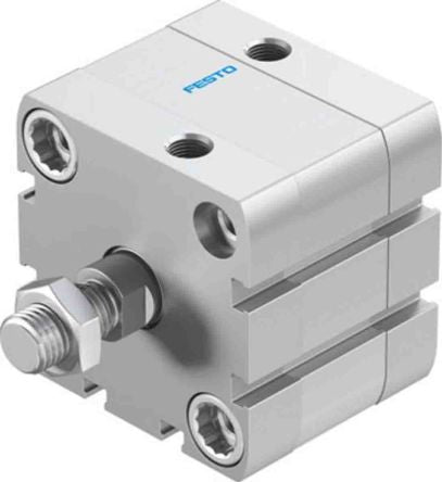 Festo Pneumatic Compact Cylinder - 572691 50 mm Bore, 10 mm ADN Series, Double Acting Acting