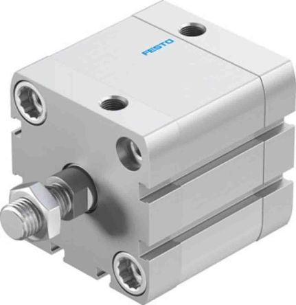 Festo Pneumatic Compact Cylinder - 572694 50 mm Bore, 25 mm ADN-50-25-A-PPS-A Series, Double Acting Acting