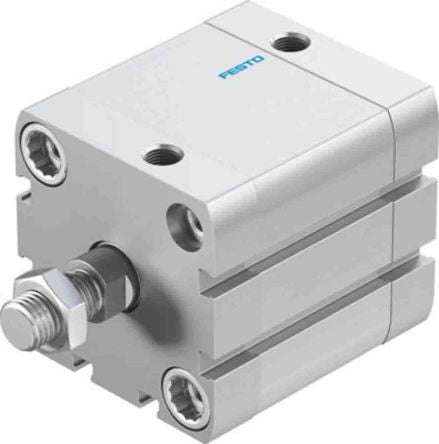 Festo Pneumatic Compact Cylinder - 572695 50 mm Bore, 30 mm ADN Series, Double Acting Acting