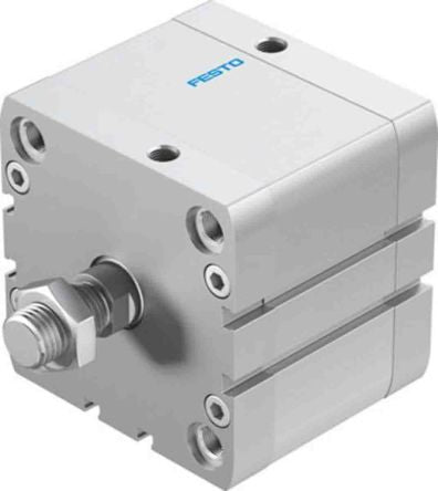 Festo Pneumatic Compact Cylinder - 536357 80 mm Bore, 30 mm ADN Series, Double Acting Acting