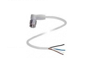 Pepperl + Fuchs Female 4 way Right Angle to Unterminated Sensor Actuator Cable, 10 m