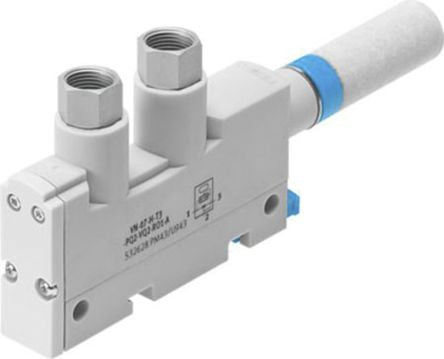 Festo Vacuum Pump, 0.95 mm nozzle, 3.5 bar 21.8 L/min, VN series