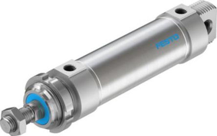 Festo 100 mm Pneumatic Roundline Cylinder - 559319 DSNU Series, Double Acting Acting