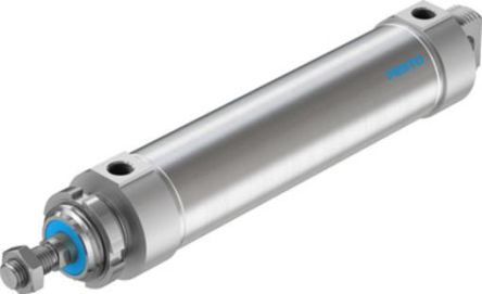 Festo 200 mm Pneumatic Roundline Cylinder - 559332 DSNU-63-200-PPS-A Series, Double Acting Acting