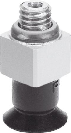 Festo 10 mm Flat Nitrile Rubber (NBR) Suction Cup VAS-10-M5-NBR Wrought Aluminium Alloy
