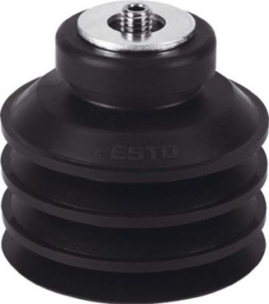 Festo 50 mm Bellow Nitrile Rubber (NBR) Suction Cup ESS-50-CN M6