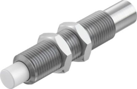Festo Shock Absorber, DYSS-8-8-Y1F, 49 mm Body Length, 59 mm Body Length, 8 mm Body Length, M12 x 1 Thread Size