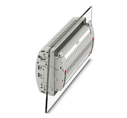 Phoenix Contact UTWE Series Terminal Strip, 38-Way, 24AWG, 8 AWG Wire, 30A Screw