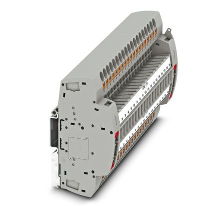 Phoenix Contact PTRE Series Terminal Strip, 38-Way, 20AWG, 8 AWG Wire, 30A Push-in