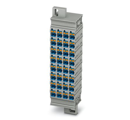 Phoenix Contact 3270317 Pluggable Terminal Block Grey, 0.14mm², 2.5 mm², 1-Level, Push-in