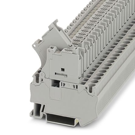 Phoenix Contact ST Series Fused Terminal Block, 2-Way, 4mm² Wire, 6.3A Spring Cage