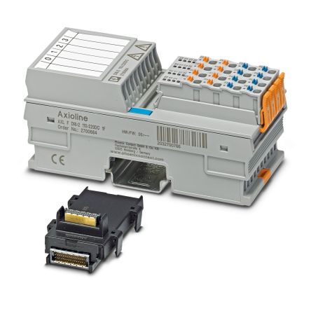 Phoenix Contact AXL F DI8/2 48/60DC 1F Series PLC I/O Module for Use with Axioline F