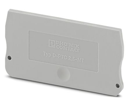 Phoenix Contact D - PTC 2 Series End Cover