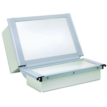 Schneider Electric PanelSeT DHM Series Grey Steel General Purpose Enclosure, IP54, IK10 250 mm, 110 mm, 600 mm