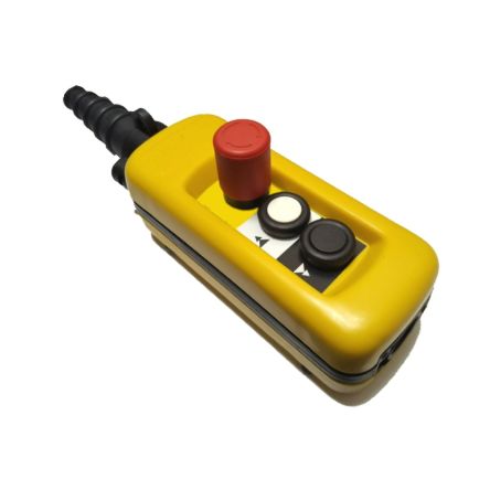 Schneider Electric Push Button Pendant Station Yellow Polypropylene