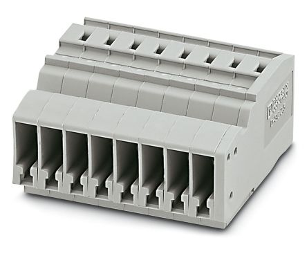Phoenix Contact 3041574 Combi Plug Grey, 0.08mm², 4 mm², 1-Level, Spring Cage