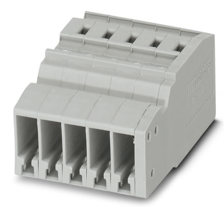 Phoenix Contact 3042285 Combi Plug Grey, 0.08mm², 4 mm², 1-Level, Spring Cage