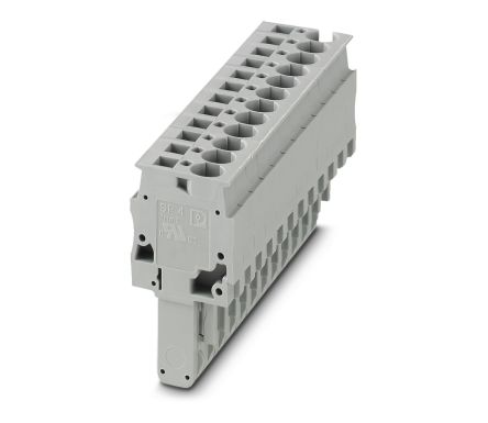 Phoenix Contact SP Series Pluggable Terminal Block, 12-Contact, 6.2 mm Pitch, 3043006