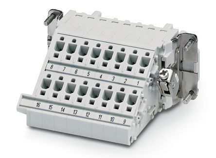Phoenix Contact B16 Series Power Adapter, 16-Contact, 2 Row, 1648432
