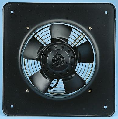 ebm-papst W4S200 Series Axial Fan, 230V ac, 375 m³/h, 34 W, 300 mA Max, IP44 312 mm, 312mm, 55 mm
