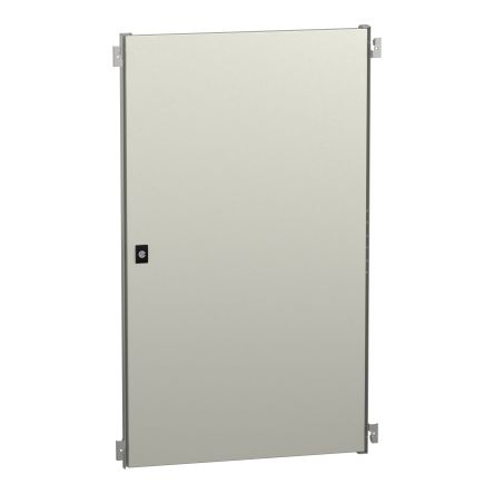 Schneider Electric PanelSeT Accessoires Series Lockable Door: Sheet Steel RAL 7035 Single Door, 1000 mm H, 600mm W, 1000