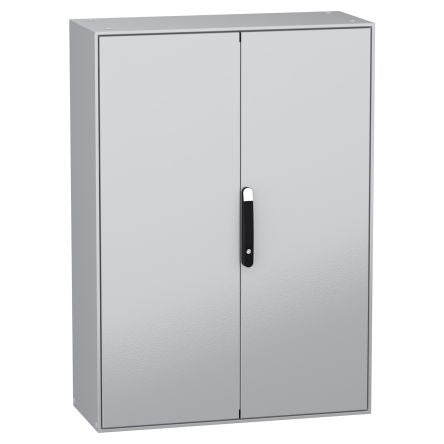 Schneider Electric PanelSeT SM Series Grey Steel General Purpose Enclosure, IP55, IK10 1400 mm, 400 mm, 1200 mm