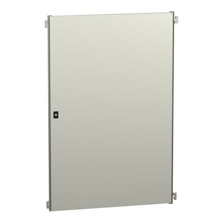 Schneider Electric PanelSeT Accessoires Series Lockable Door: Sheet Steel RAL 7035 Single Door, 1200 mm H, 800mm W, 1200