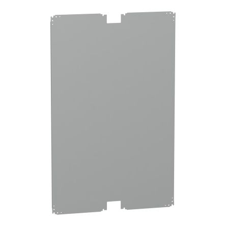 Schneider Electric Galvanised Steel Mounting Plate Mounting Plate, 1m W, 1500 mm L for Use with Enclosure