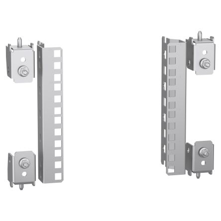 Schneider Electric PanelSeT Accessoires Series Grey Galvanised Steel General Purpose Enclosure, IP55 Flanged 200 mm, 60