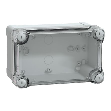 Schneider Electric PanelSeT Series Polycarbonate Wall Box, IP66, 192 mm x 121 mm x 105 mm
