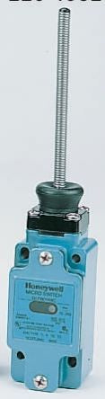Honeywell GLF Series Coil Spring Limit Switch, 1 NO/1 NC, IP67, Die Cast Zinc Epoxy Coated Housing, 600V ac, 6A