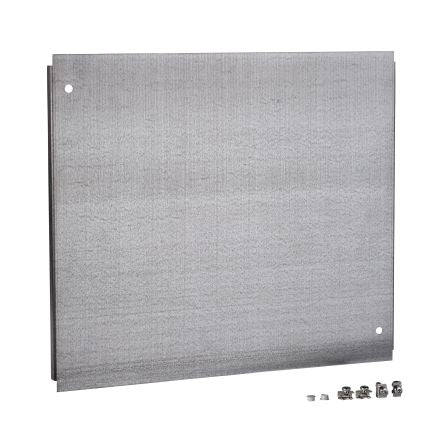Schneider Electric Galvanised Steel Gland Plate Enclosure Gland Plate, 400mm W, 500 mm L for Use with Spacial SF
