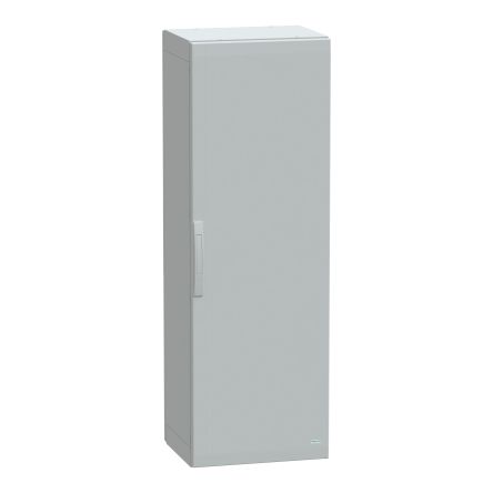 Schneider Electric PanelSeT Series Fibreglass Reinforced Polyester 1-Door Floor Standing Enclosure, Plain Door, IP65 420