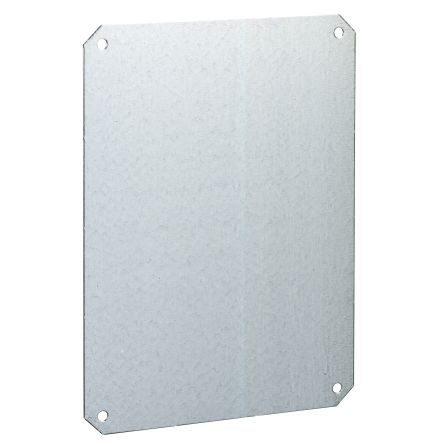 Schneider Electric Galvanised Steel Mounting Plate Mounting Plate, 180mm W, 270 mm L for Use with Thalassa PLS