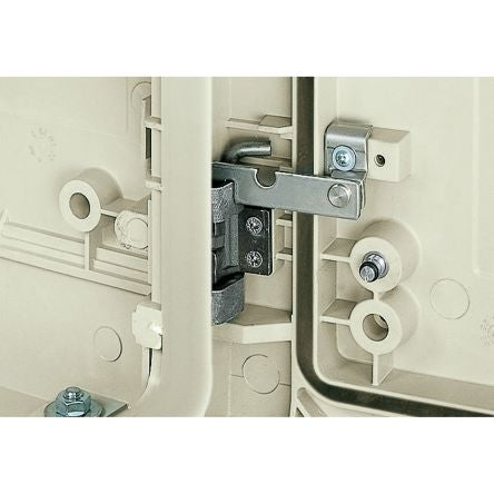 Schneider Electric PanelSeT Series Galvanised Steel Door Stay/Retainer for Use with PLAT, PLAZ, Thalassa PLA 15 mm x 100