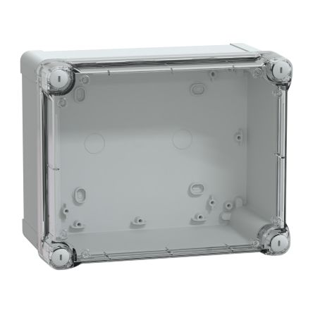 Schneider Electric PanelSeT Series Light Grey Polycarbonate General Purpose Enclosure, IP66, IK08 241 mm, 127 mm, 194 mm