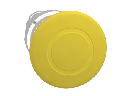 Schneider Electric Harmony Series Yellow Latching Push Button Switch, 22 mm Cutout, IP66, IP69K